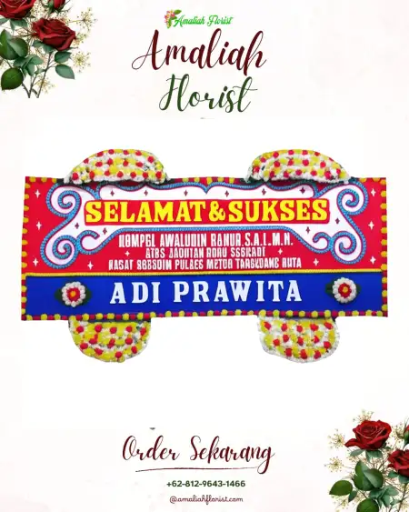 Papan Bunga Ucapan Selamat Sukoanyar